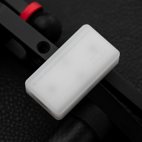 DJG Drive Mechanical Fidget Slider — White Acrylic