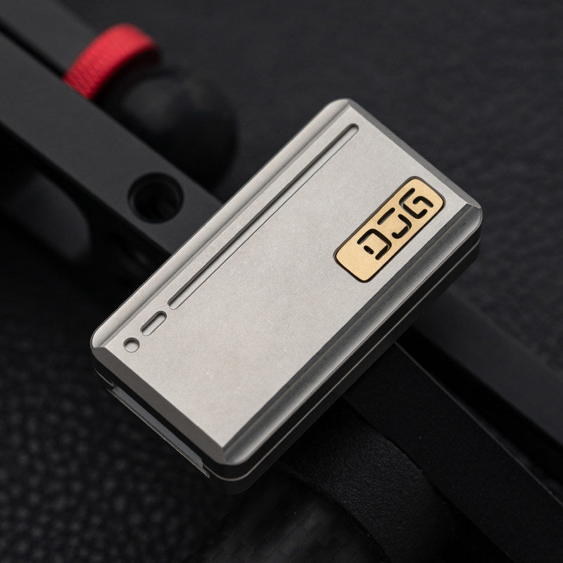 DJG Drive Mechanical Fidget Slider — Stainless Steel