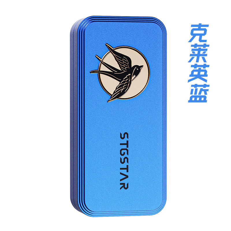 Swallow Mechanical Fidget Slider — Blue
