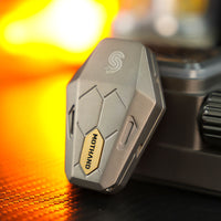 Silver Titanium Alloy + Zirconium Center Plate