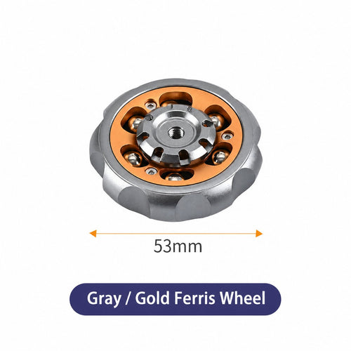 Ferris Wheel Fidget Spinner — Gray / Gold Wheel Only
