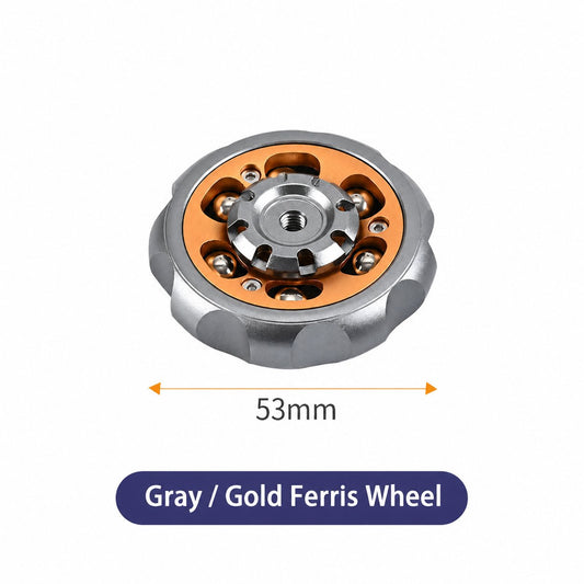Ferris Wheel Fidget Spinner — Gray / Gold Wheel Only