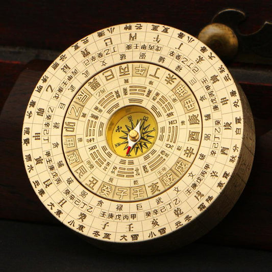 Brass Compass-Style Diagram Fidget Spinner — Brass Compass-Style Diagram