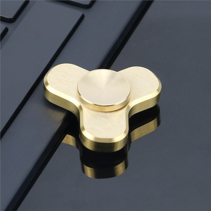 Mini M3 Fidget Spinner — Champagne Gold-Tone