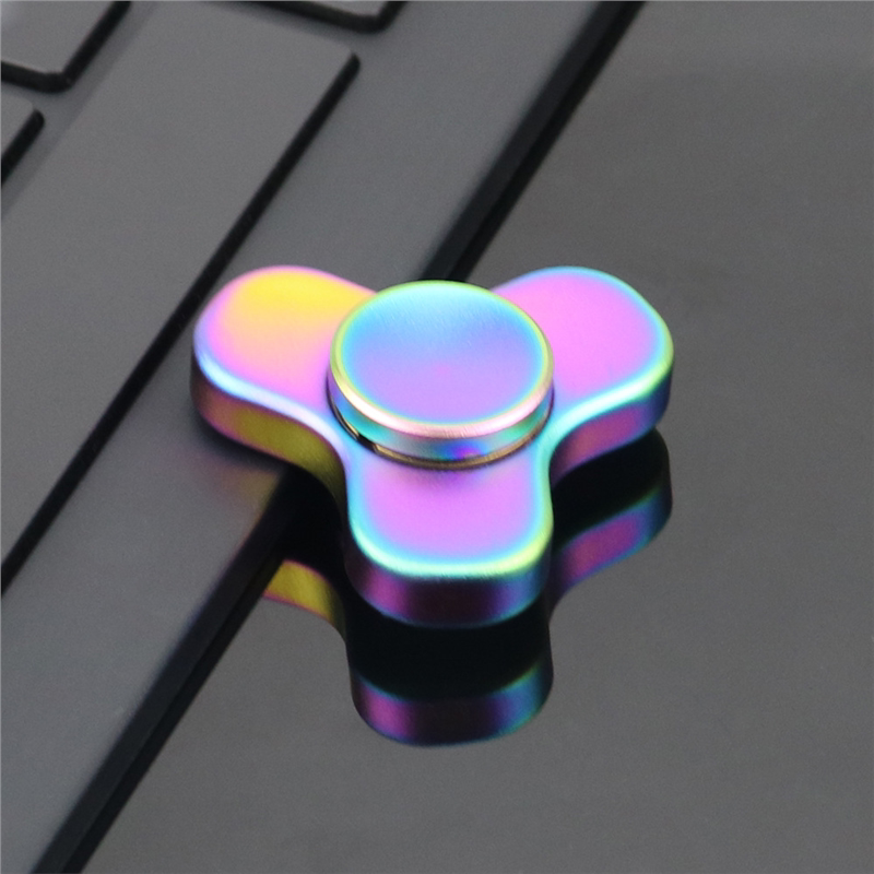 Mini M3 Fidget Spinner — Aurora Iridescent