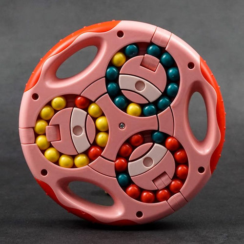 Rotating Bead Puzzle — Pink