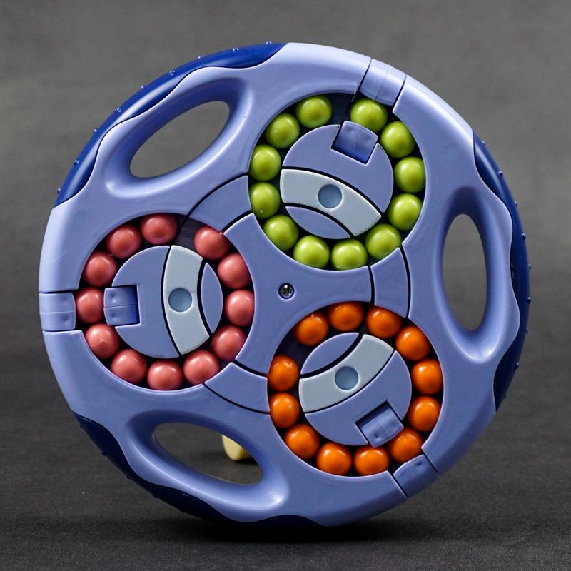 Rotating Bead Puzzle — Blue