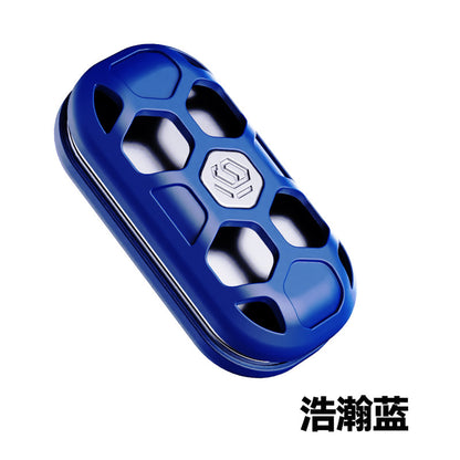 Mech Egg 2.0 Openwork Mechanical Fidget Slider — Blue