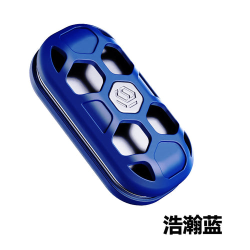 Mech Egg 2.0 Openwork Mechanical Fidget Slider — Blue