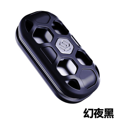 Mech Egg 2.0 Openwork Mechanical Fidget Slider — Black