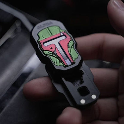 Clicker Slider EDC – SSS ALPHA Slider | Stainless Steel Aluminum Fidget Slider
