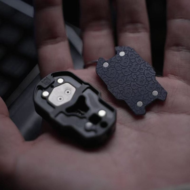 Clicker Slider EDC – SSS ALPHA Slider | Stainless Steel Aluminum Fidget Slider
