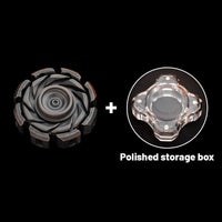 Stonewashed Stainless Steel +Polished storage box