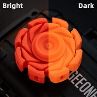 Luminous orange