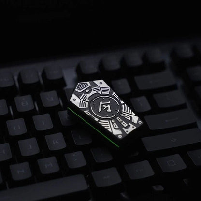 Mechanical Slider – Tier-I General's Mandate | Titanium Zirconium EDC Push Slider