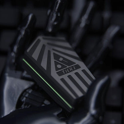 Mechanical Slider – Tier-I General's Mandate | Titanium Zirconium EDC Push Slider
