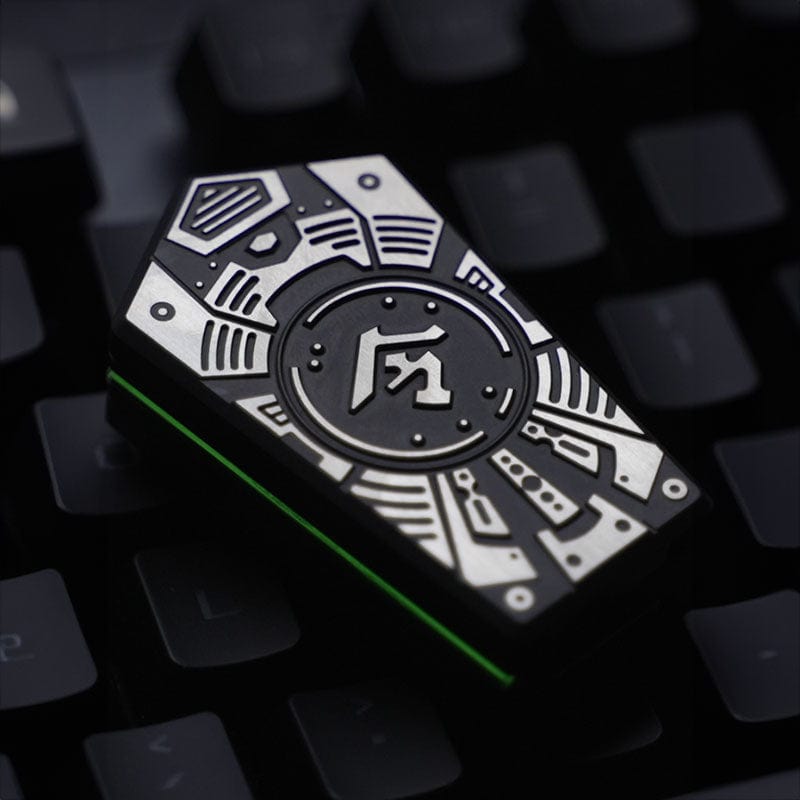 Mechanical Slider – Tier-I General's Mandate | Titanium Zirconium EDC Push Slider