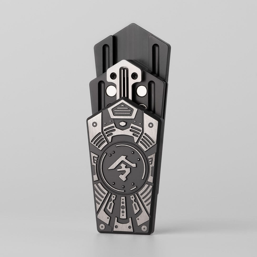 Mechanical Slider – Tier-I General's Mandate | Titanium Zirconium EDC Push Slider