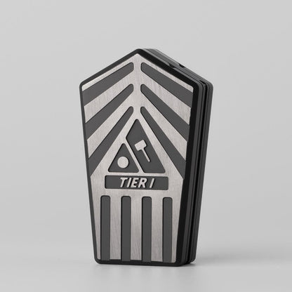 Mechanical Slider – Tier-I General's Mandate | Titanium Zirconium EDC Push Slider