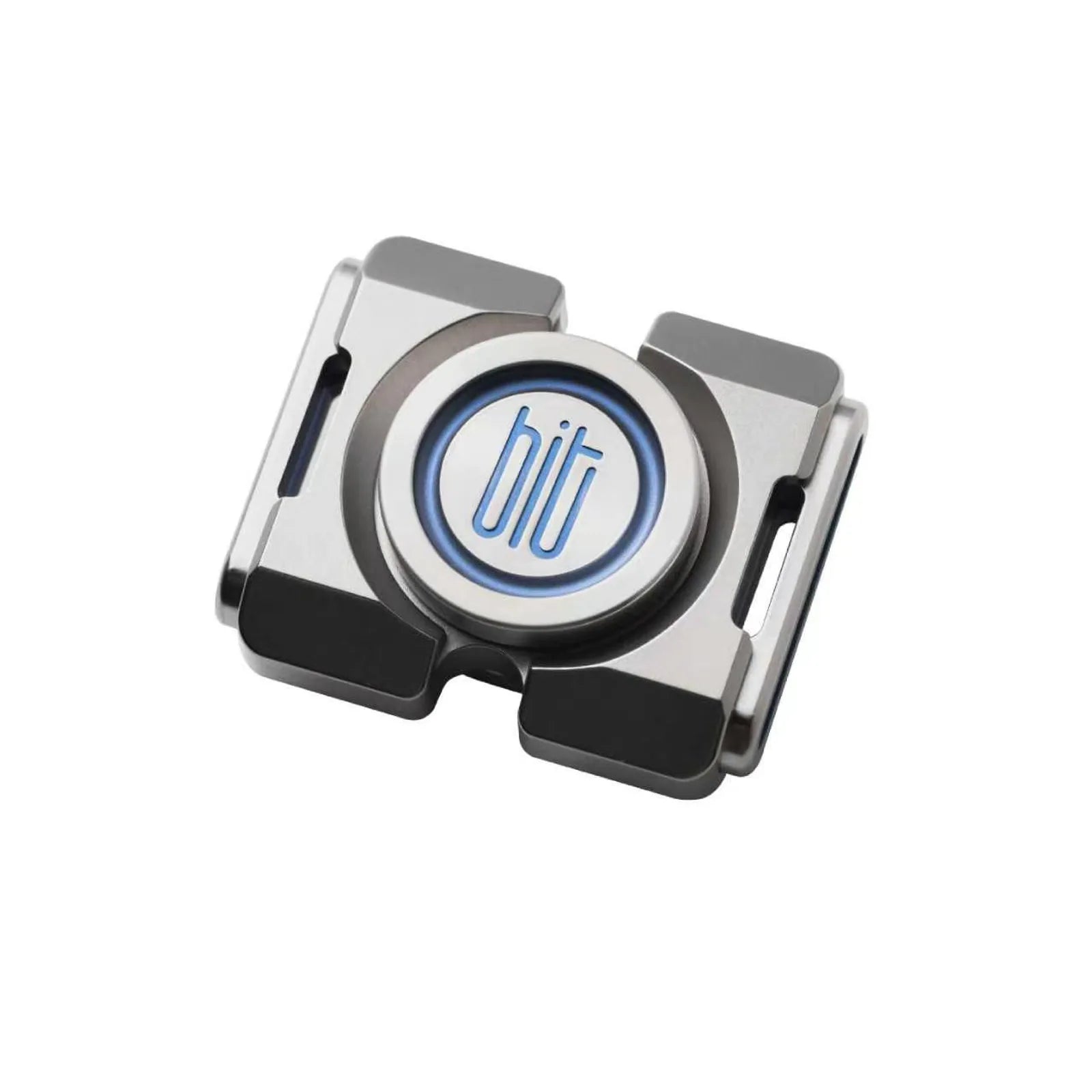 Titanium BIT02 two lobe fidget spinner for EDC desk play view 5