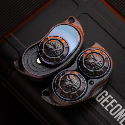 EDC Slider – TK Pea Pod MINI | Zirconium Titanium Push Slider Braiding Kit