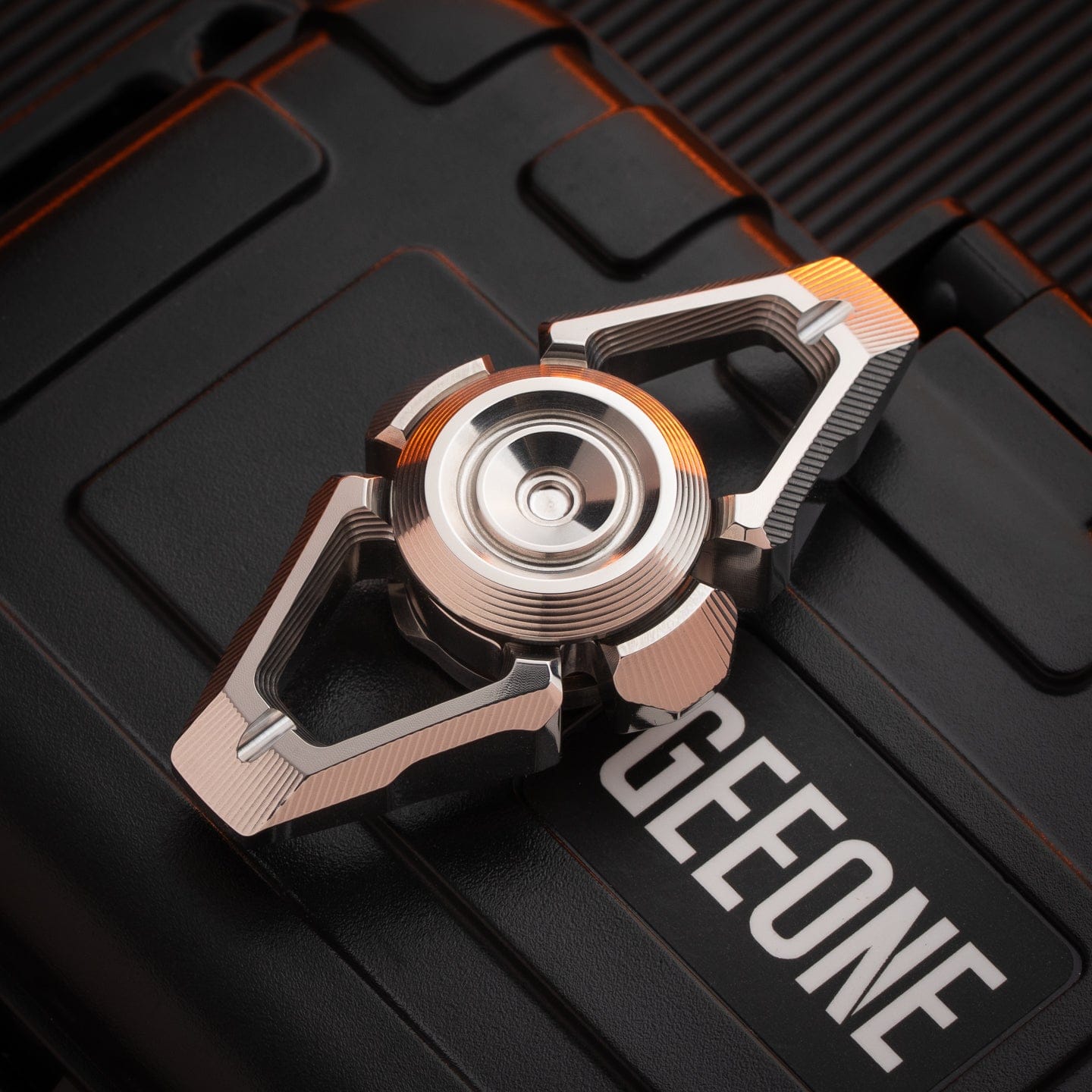 Clicker Slider – WANWU Bar Skylines | Stainless Steel Zirconium EDC Fidget