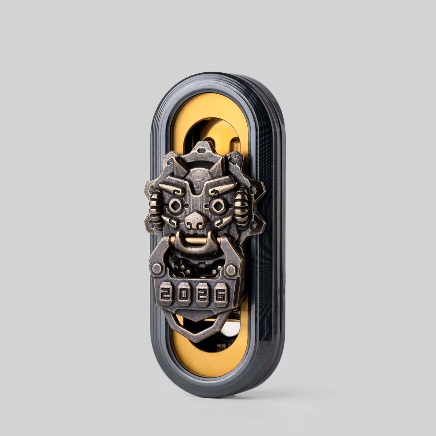 Push Slider – WANWU Popping Cyber Jiaotu | Dama Steel EDC Fidget Slider
