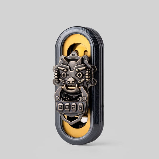 Push Slider – WANWU Popping Cyber Jiaotu | Dama Steel EDC Fidget Slider