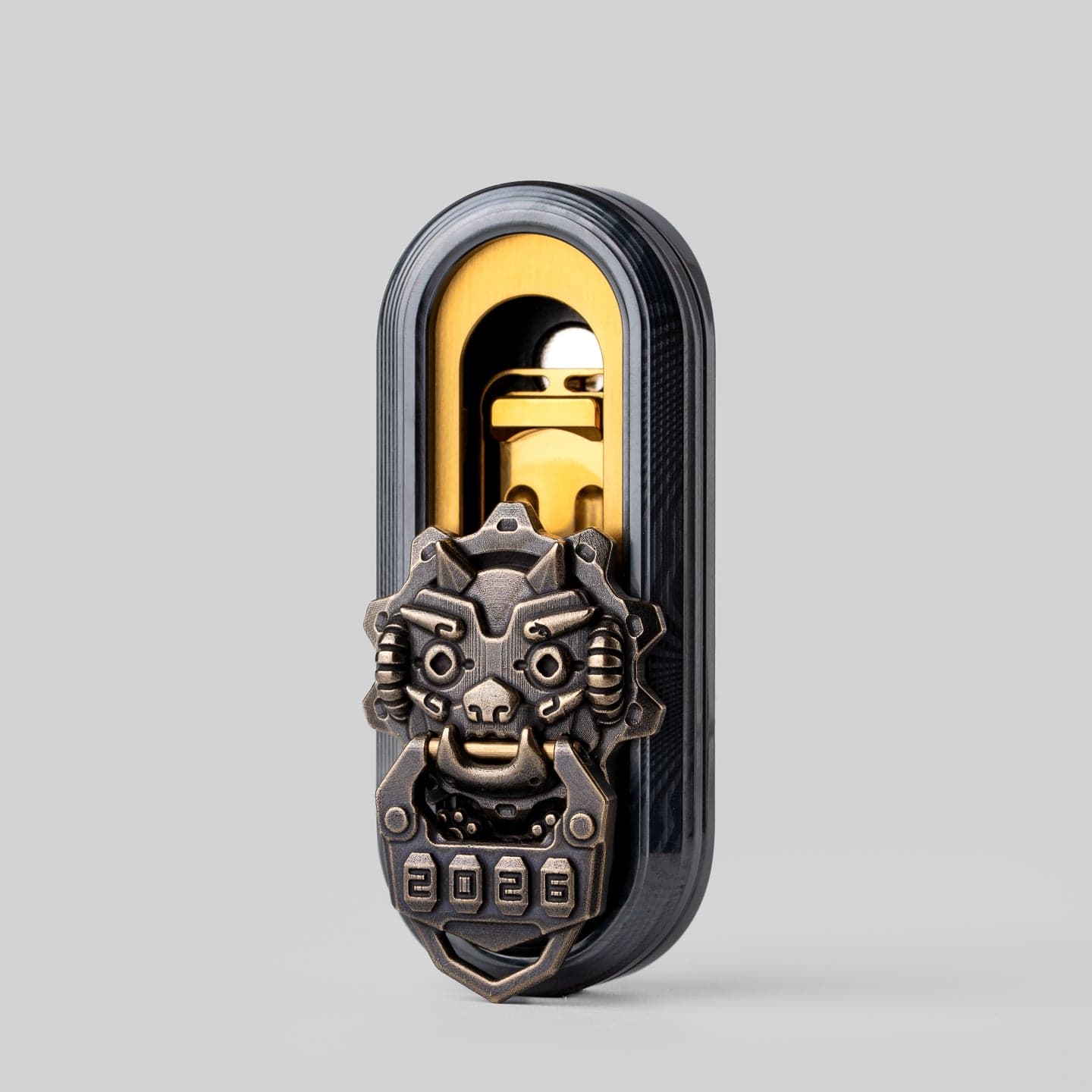 Push Slider – WANWU Popping Cyber Jiaotu | Dama Steel EDC Fidget Slider