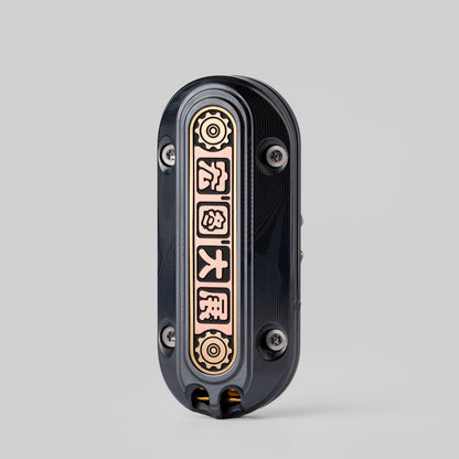 Push Slider – WANWU Popping Cyber Jiaotu | Dama Steel EDC Fidget Slider
