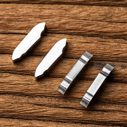 Mechanical Slider – WANWU Escaped | Titanium Zirconium Ultem PEI Mokume EDC Push Slider