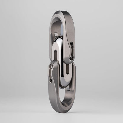 Mechanical Slider – WANWU Escaped | Titanium Zirconium Ultem PEI Mokume EDC Push Slider