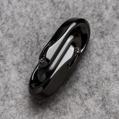 Mechanical Slider – WANWU Escaped | Titanium Zirconium Ultem PEI Mokume EDC Push Slider