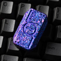 Ice crystal Titanium-indigo