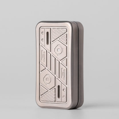 Mechanical Slider – Creation EDC | Ultem PEI Titanium Stainless Steel Zirconium Zircuti Push Slider