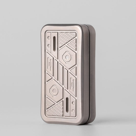 Mechanical Slider – Creation EDC | Ultem PEI Titanium Stainless Steel Zirconium Zircuti Push Slider