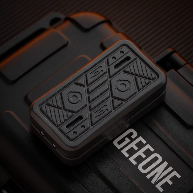 Mechanical Slider – Creation EDC | Ultem PEI Titanium Stainless Steel Zirconium Zircuti Push Slider
