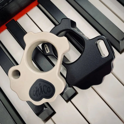 EDC Knuckle Duster – WM EDC Uncle & Chica | PEEK Tactical Finger Ring Multi Tool