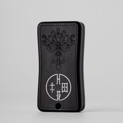 Mechanical Slider – Wood Flower Flower Slider Rectangular | Rosewood Ebony Bloodwood EDC