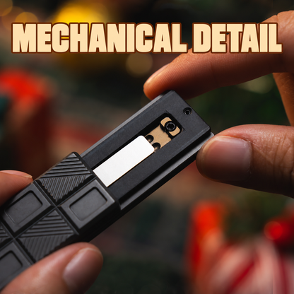 01EDC Chocolate Wafer 2.0 Aluminum-Alloy Mechanical Fidget Slider — source model overview 3; one selected configuration