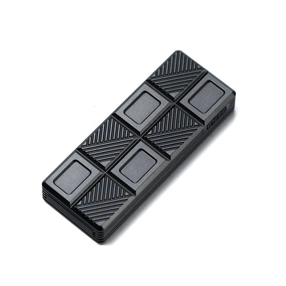 01EDC Chocolate Wafer 2.0 Aluminum-Alloy Mechanical Fidget Slider — product overview