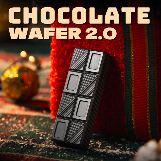 01EDC Chocolate Wafer 2.0 Aluminum-Alloy Mechanical Fidget Slider — source model overview 1; one selected configuration