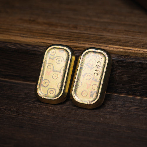 01EDC No.12 Sunflower Copper-Mokume Replacement Outer Shell Set — product overview