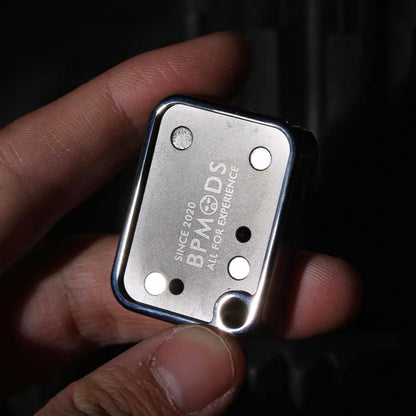 BPMods Price Tag Main-Body Assembly — Dense or Stepped — Gunmetal Stainless Steel — Dense
