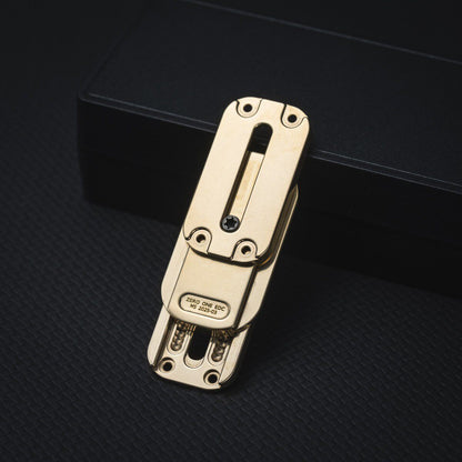 01EDC Dense-Track Mechanical Slider Core — PEI or Brass — Brass