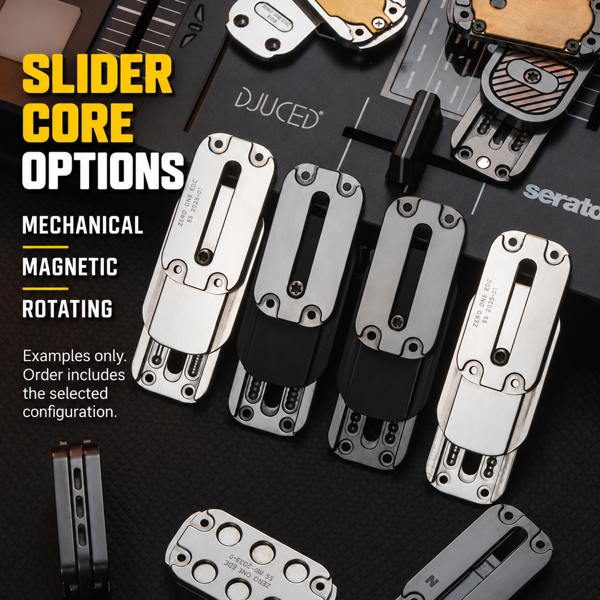 01EDC modular system overview 3; examples only, selected configuration supplied