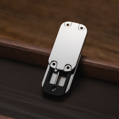 01EDC Plain-Face Mechanical Slider Core — Steel or Zirconium — product overview