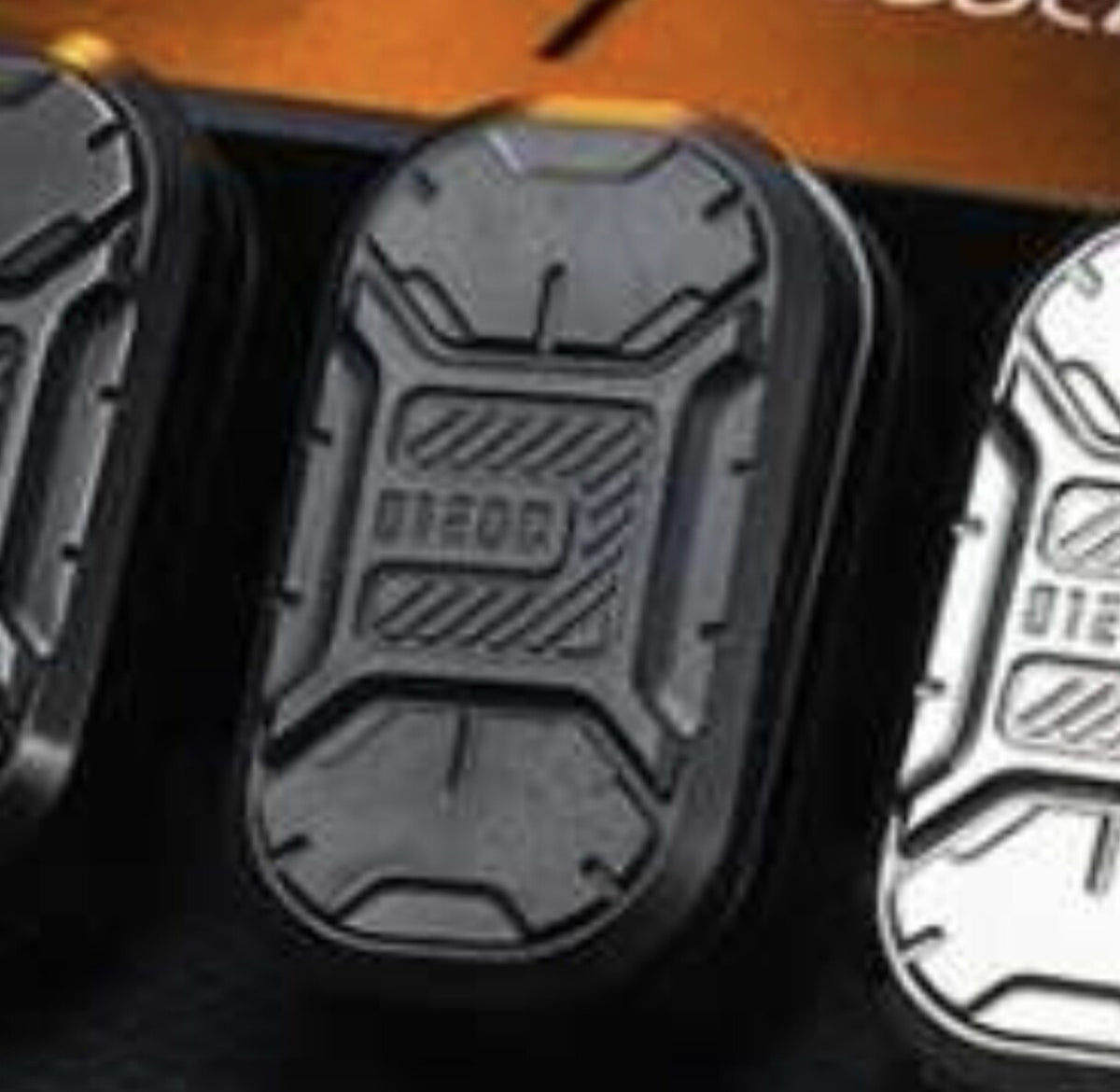 01EDC No.8 Armor-Profile Replacement Outer Shell Set — Sandblasted Zirconium