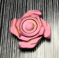Pink Crystal Titanium — Tungsten-Steel Inlays