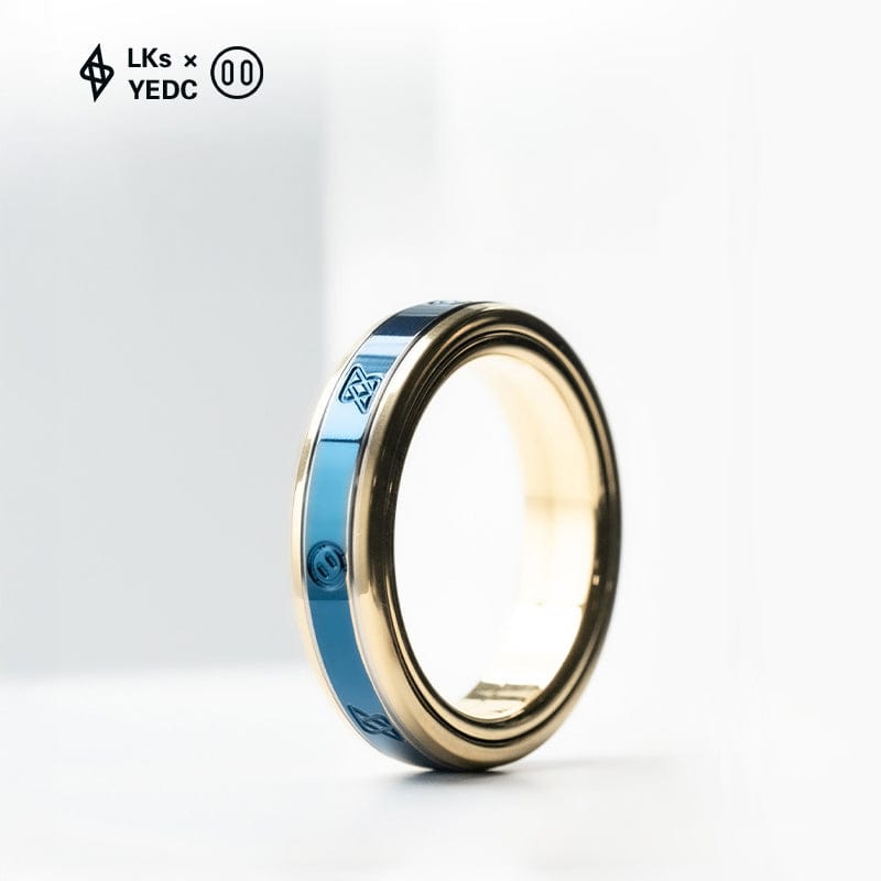 EDC Lanyard Bead – YEDC × LKS Zhuan Yun Pig Ring | Zircuti Titanium EDC Ring Pendant